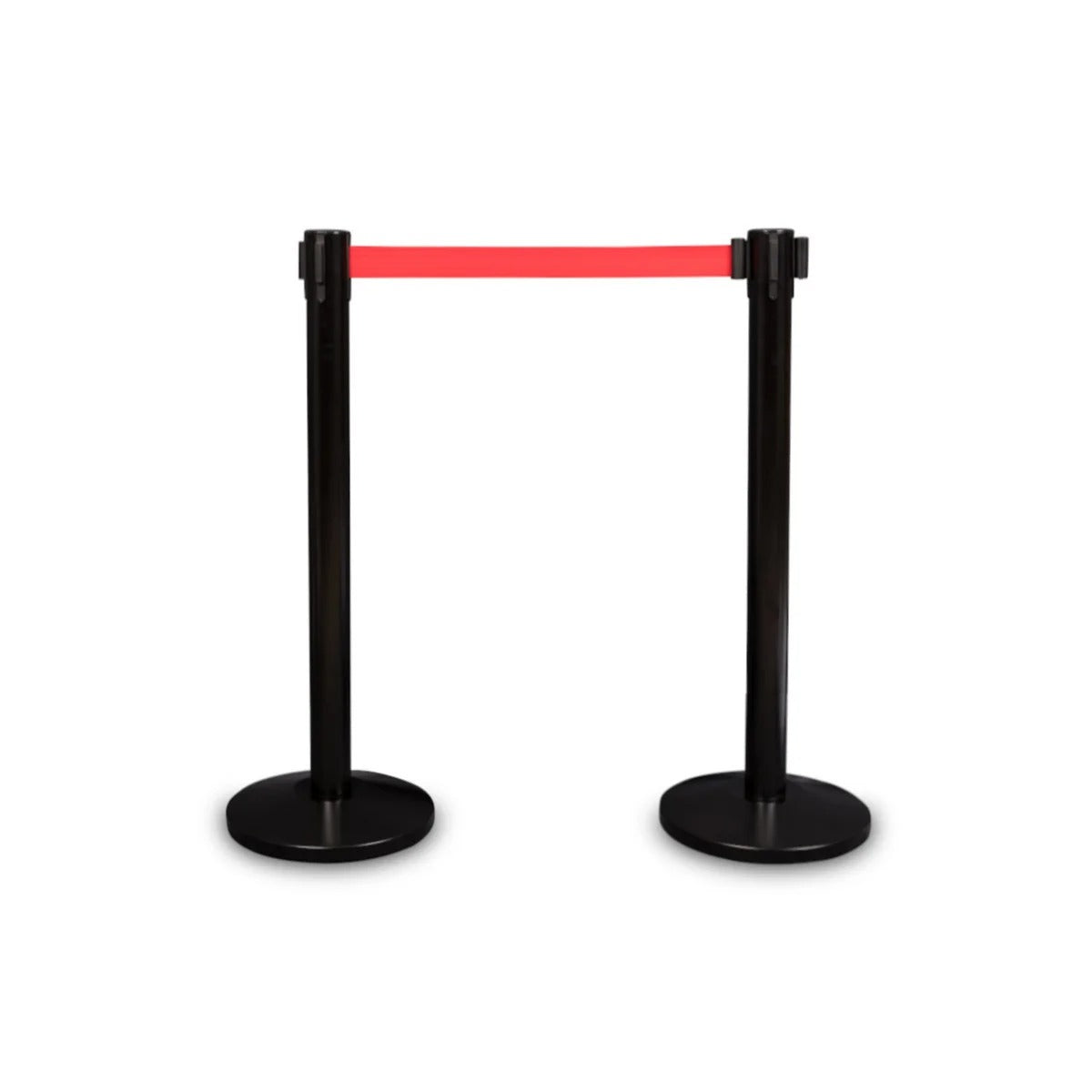 Queue Line Stand with Retractable Belt