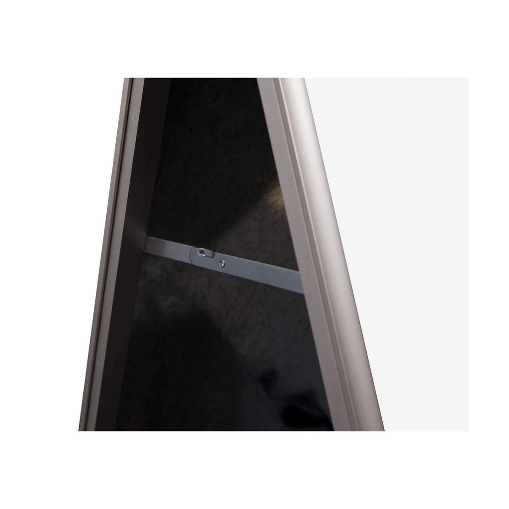 Double-Sided Aluminum A-Board | Snap-Frame Pavement Sign