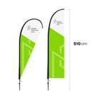 Teardrop Flag Poles