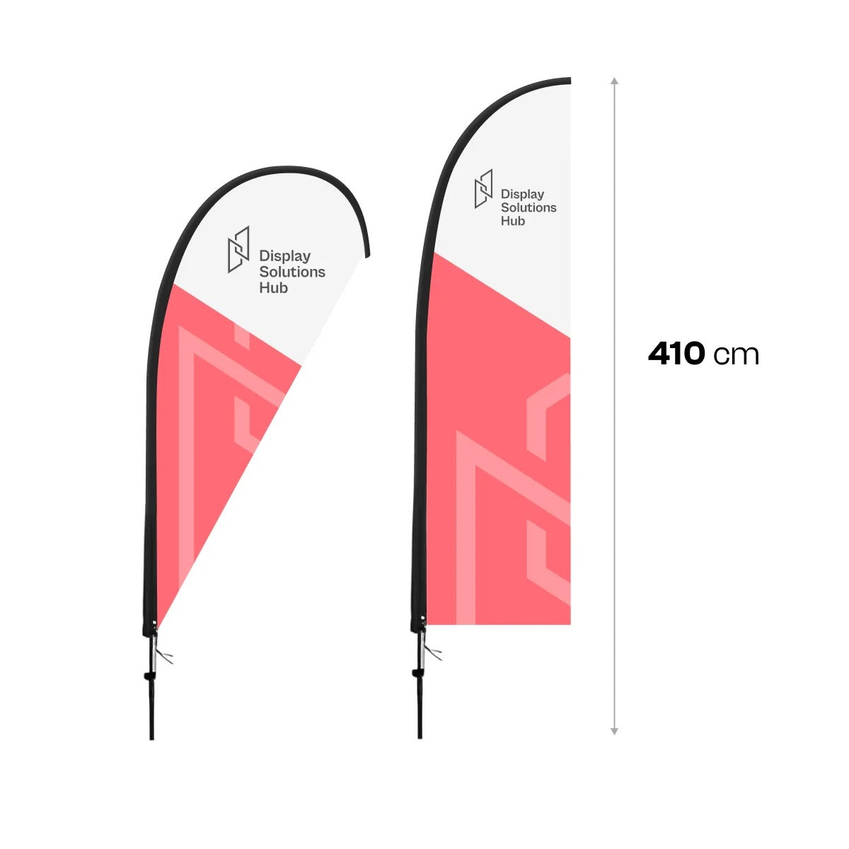 Teardrop Flag Poles