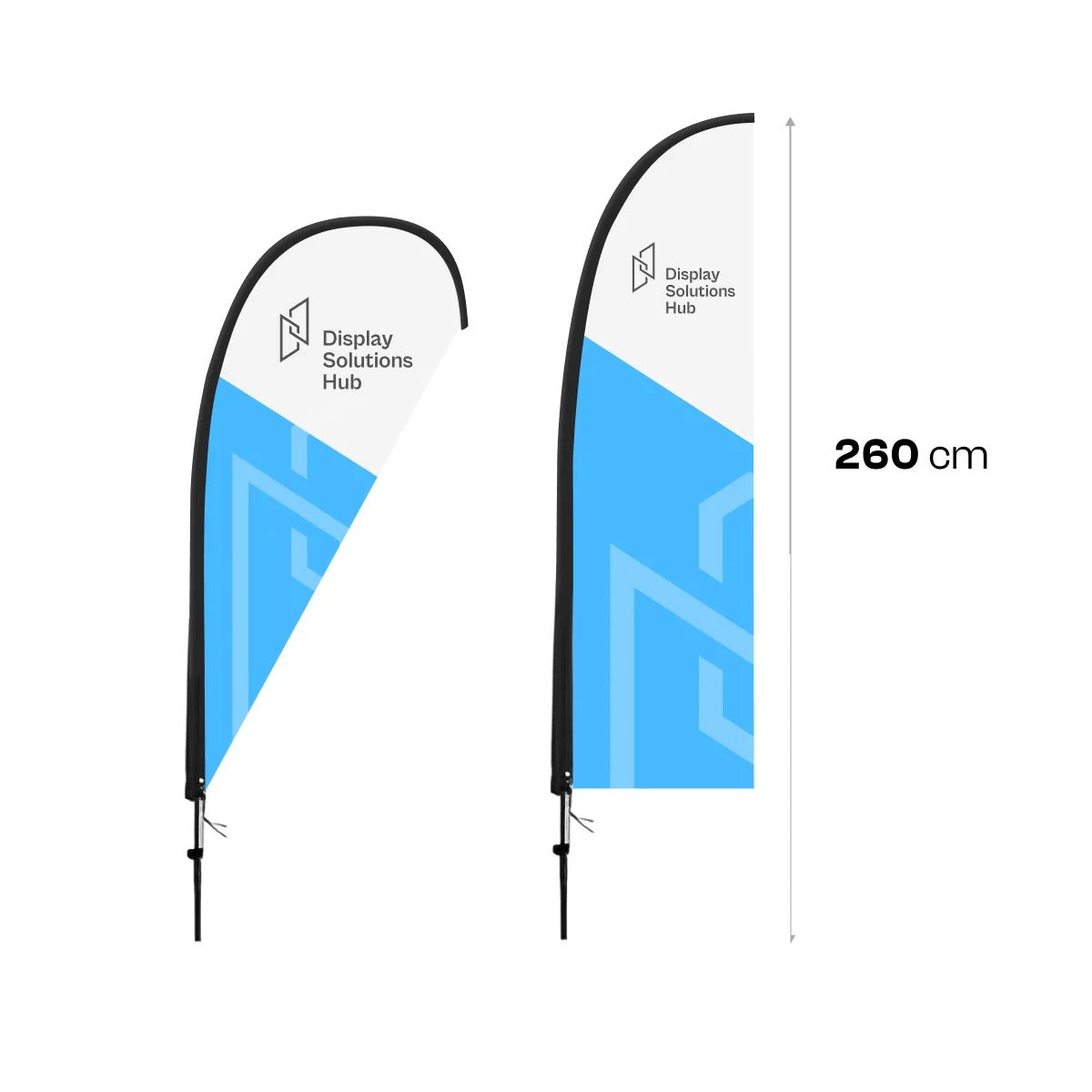 Teardrop Flag Poles